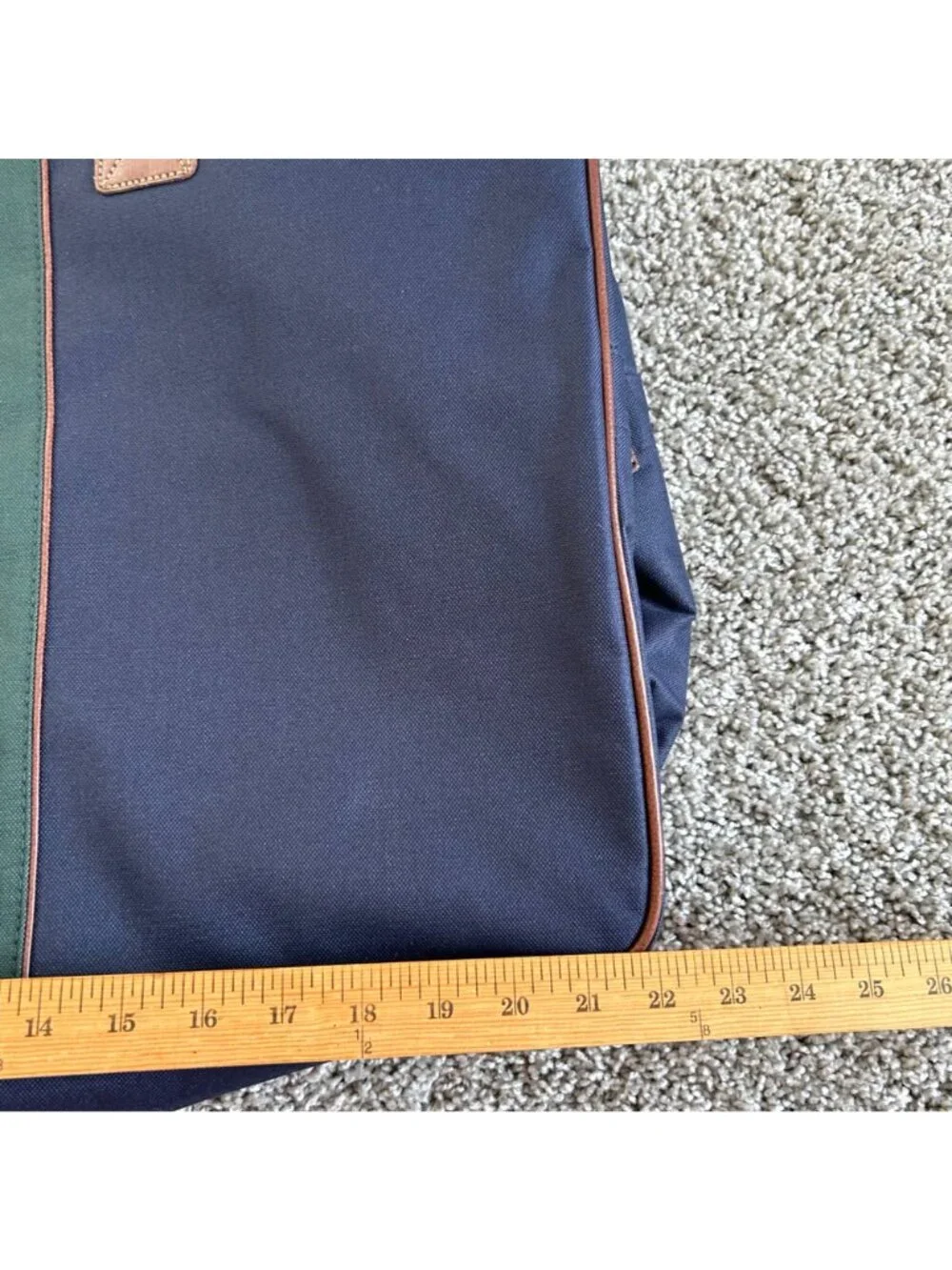 Ralph Lauren Big Pony Travel Bag Duffel Shoulder Strap and Handles Carry on Bag
